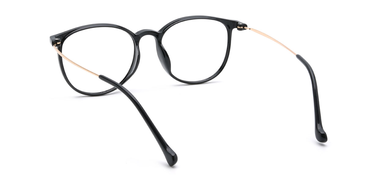 Black Julius Glasses - Oval Glasses