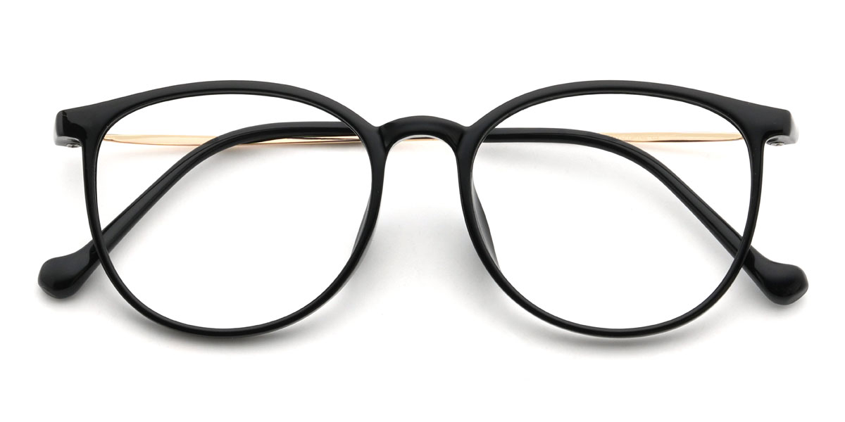 Black Julius Glasses - Oval Glasses