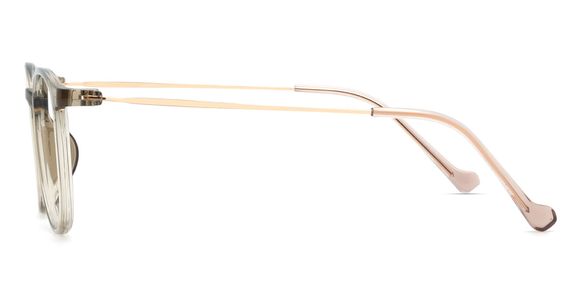 Olive Green Julius Glasses - Oval Glasses