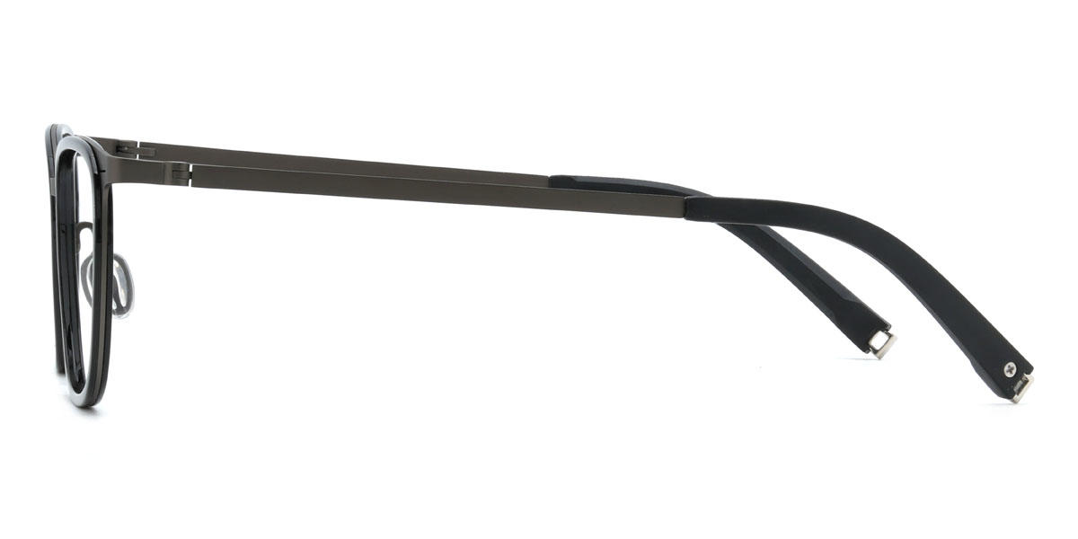 Black Yorick Glasses - Rectangle Glasses