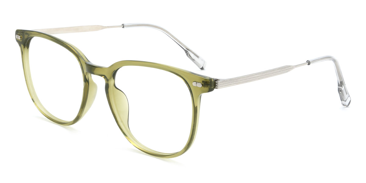 Pear Green Vinnie Glasses - Square Glasses