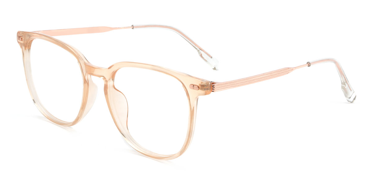 Orange Vinnie Glasses - Square Glasses