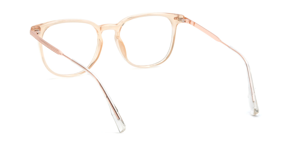 Orange Vinnie Glasses - Square Glasses