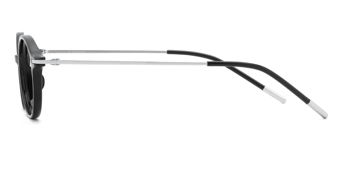 Black Ulrich Glasses - Oval Glasses