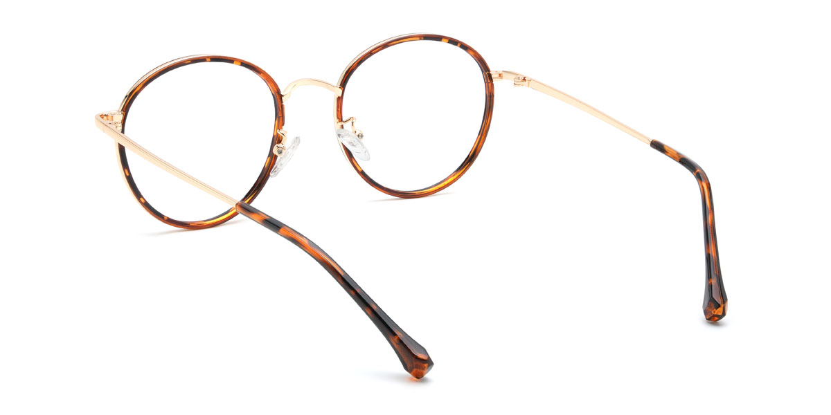 Tortoiseshell Angelo Glasses - Oval Glasses