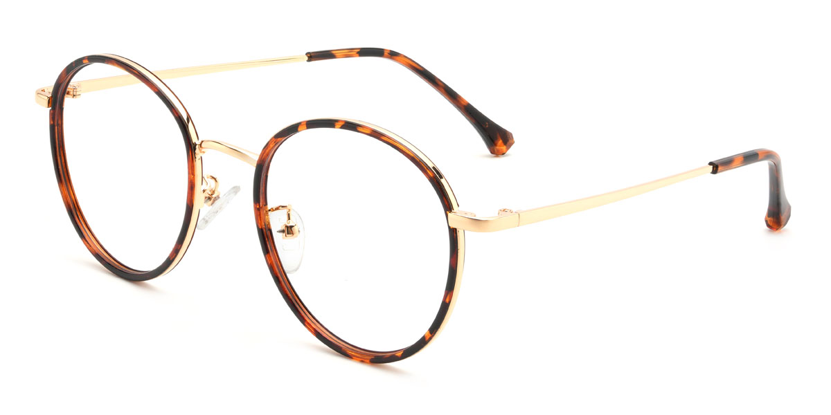 Tortoiseshell Angelo Glasses - Oval Glasses