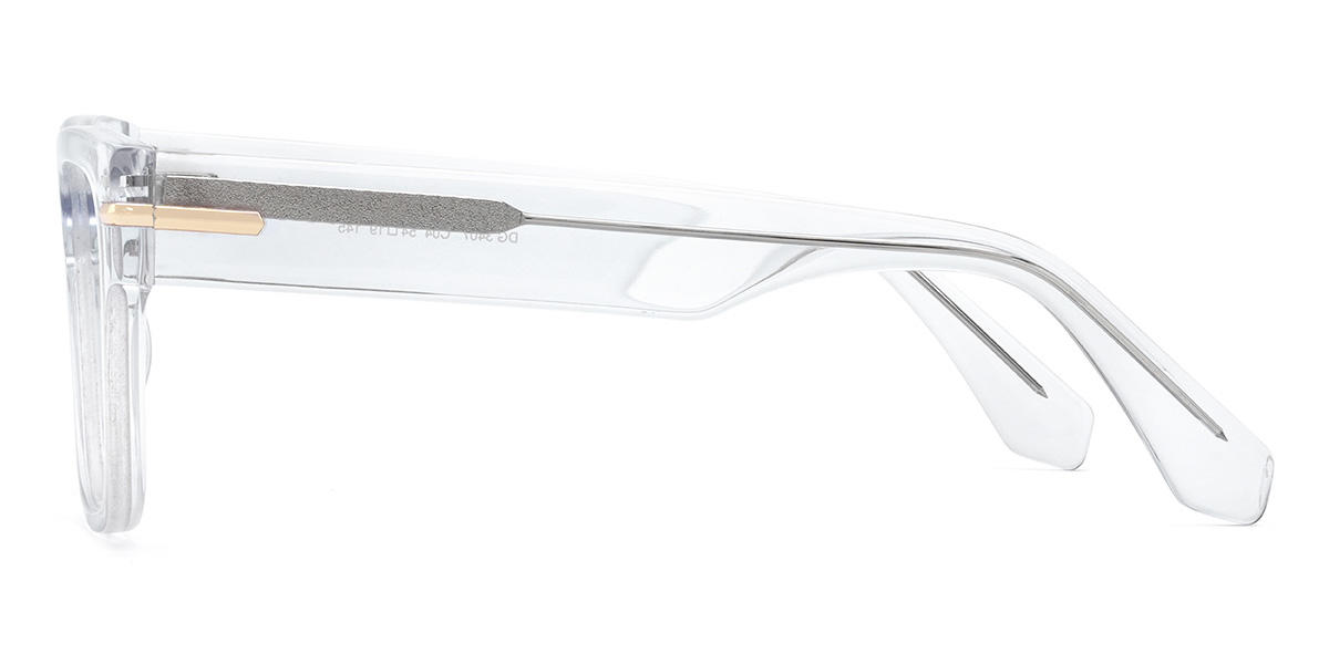 Clear Cassidy Glasses - Rectangle Glasses