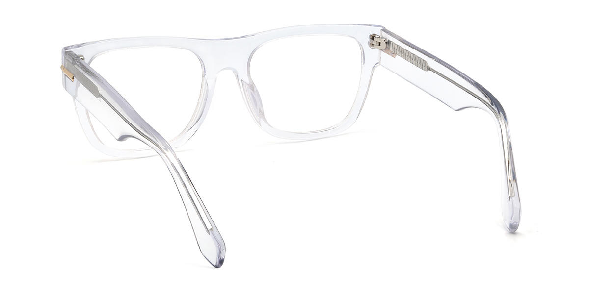 Clear Cassidy Glasses - Rectangle Glasses