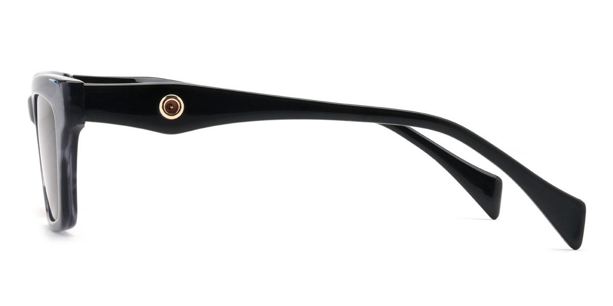 Grey Tortoiseshell Brown Miracle Glasses - Rectangle Sunglasses