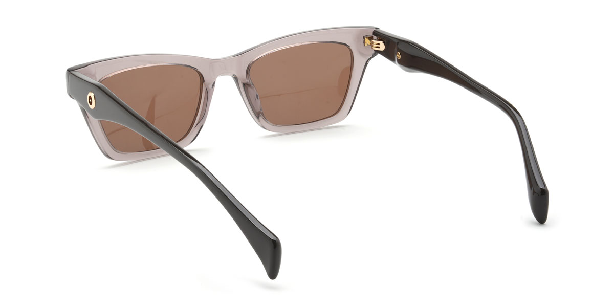 Tawny Brown Miracle Glasses - Rectangle Sunglasses