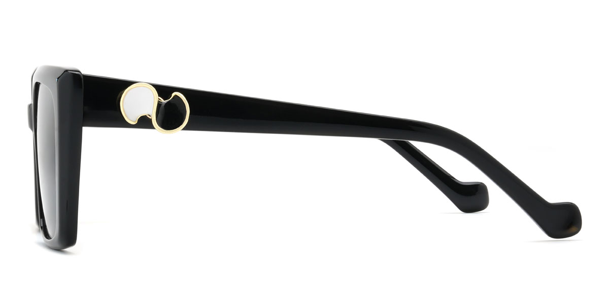 Fekete szürke Xanthus Szemüveg - Square Sunglasses