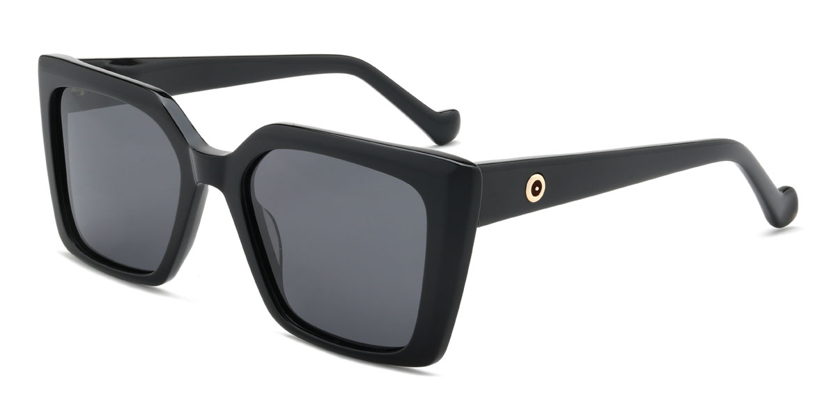 Fekete szürke Xanthus Szemüveg - Square Sunglasses