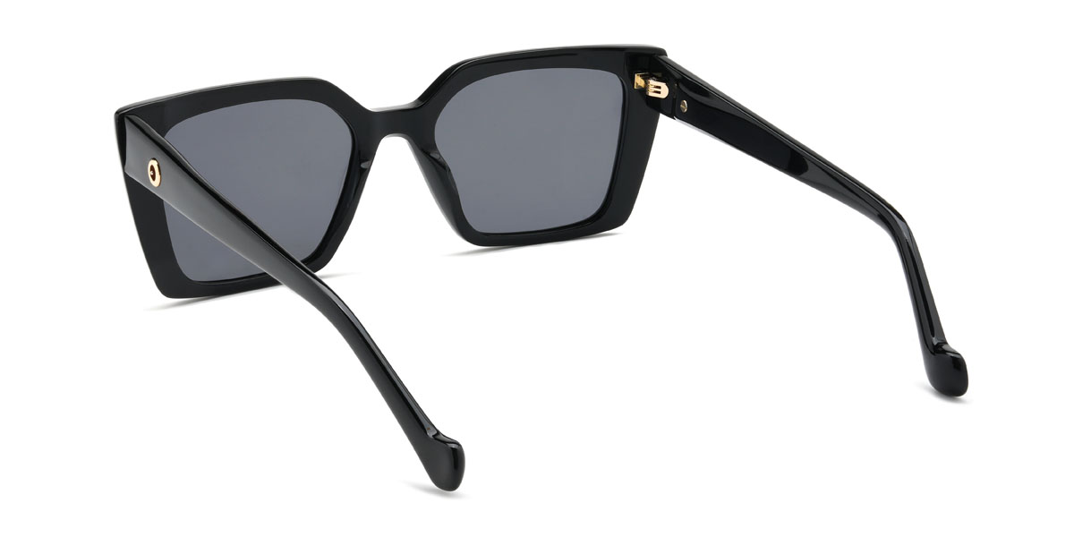 Fekete szürke Xanthus Szemüveg - Square Sunglasses