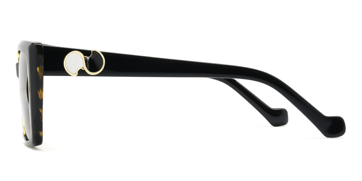 Tortoiseshell Brown Xanthus Glasses - Square Sunglasses