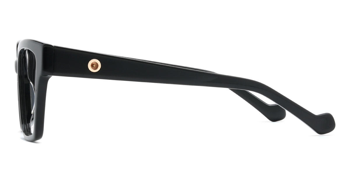 Black Vilhelm Glasses - Square Glasses