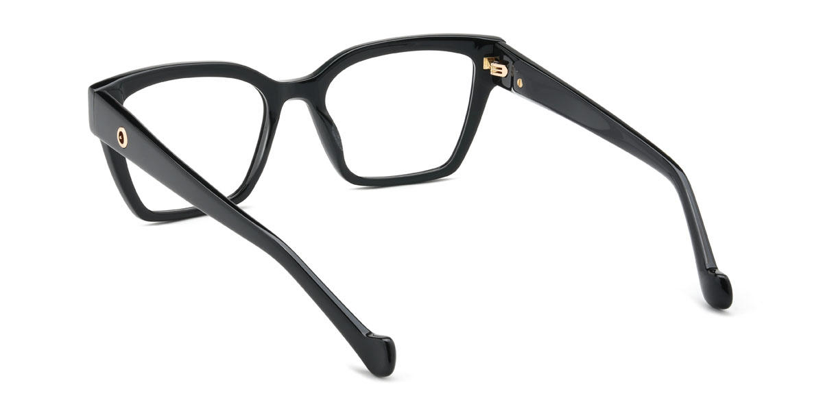 Black Vilhelm Glasses - Square Glasses