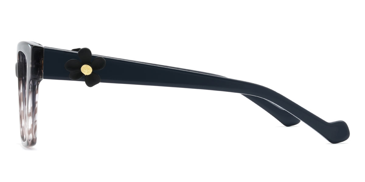 Gradient Grey Vilhelm Glasses - Square Glasses