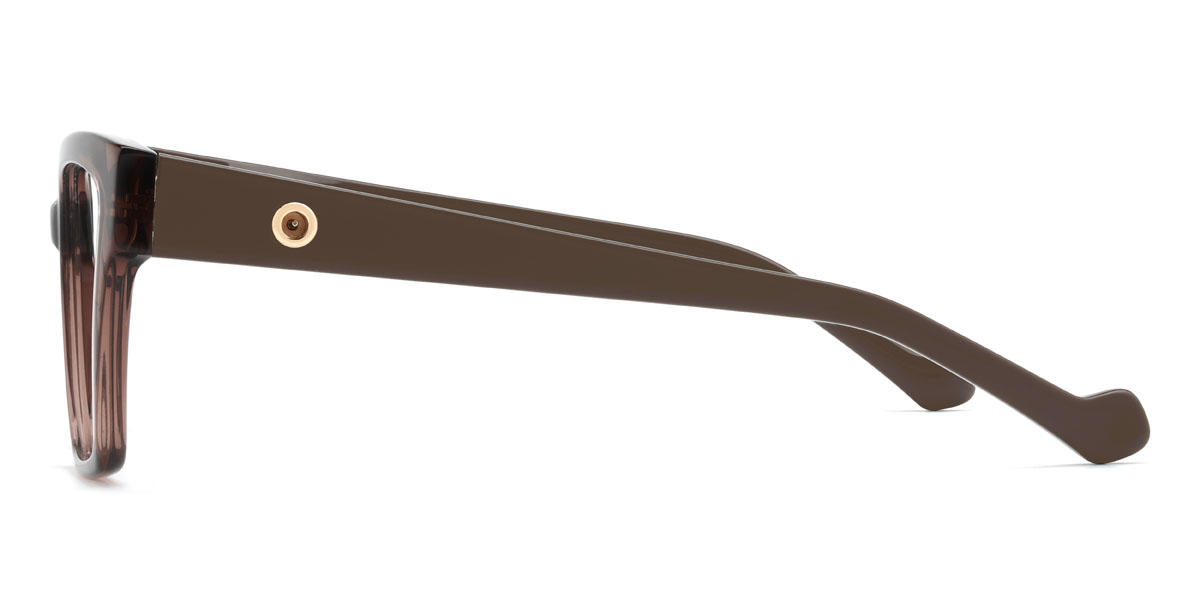 Brown Vilhelm Glasses - Square Glasses