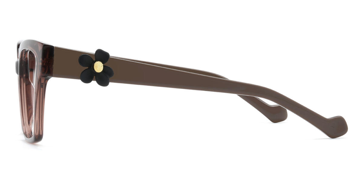 Brown Vilhelm Glasses - Square Glasses