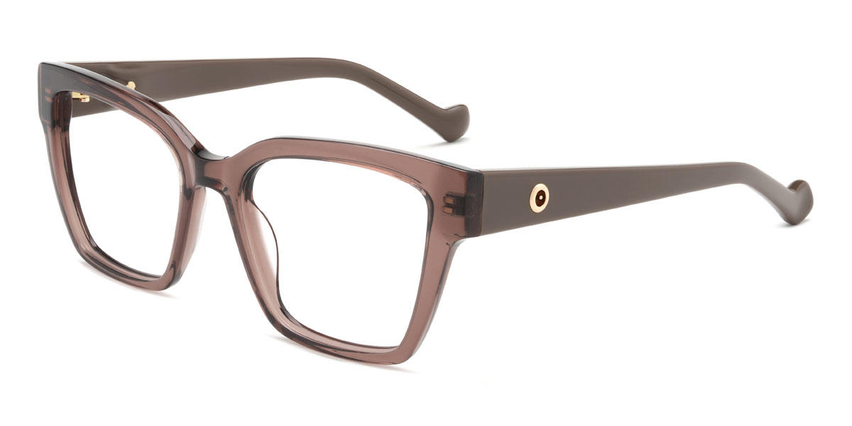 Brown Vilhelm Glasses - Square Glasses