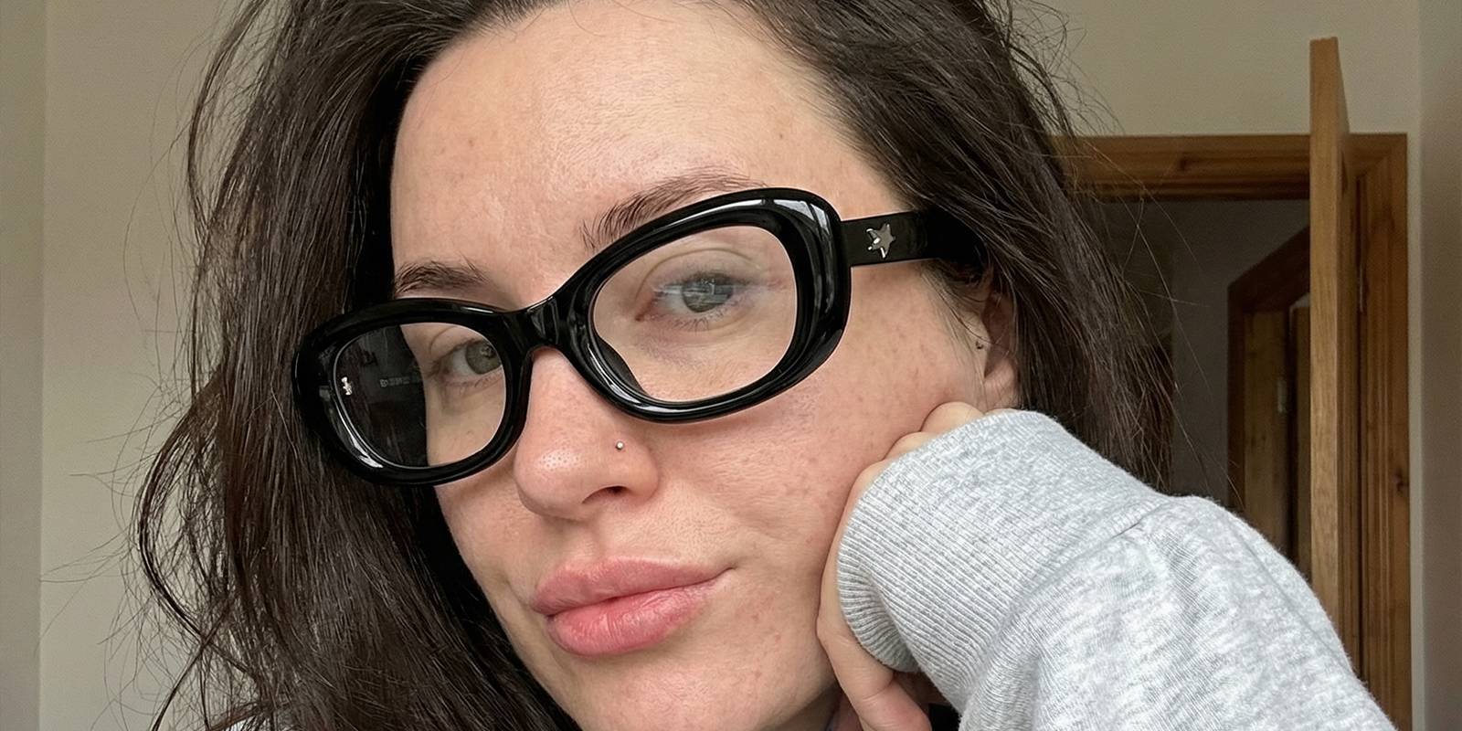 Black Collins Glasses - Rectangle Glasses