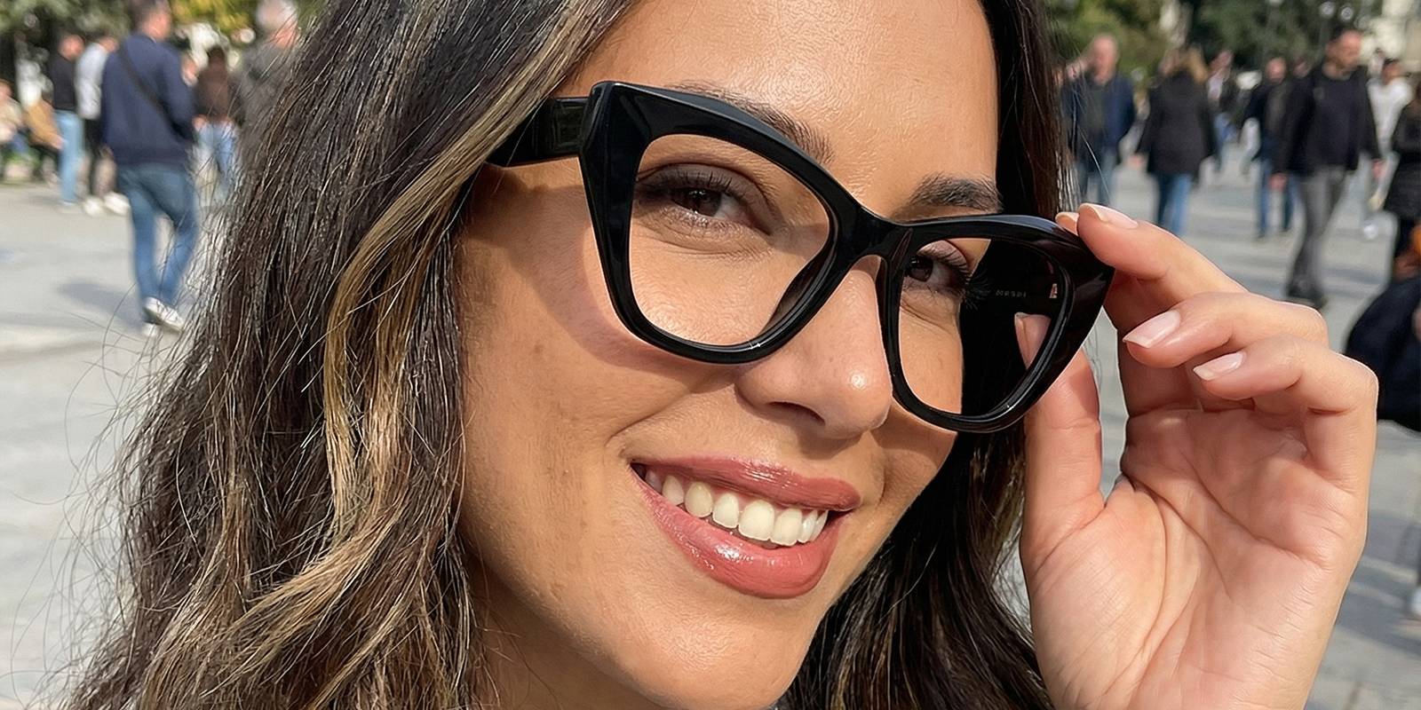 Black Mariana Glasses - Cat Eye Glasses