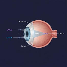 How UV Rays Penetrate the Eye: A Journey from Cornea to Retina