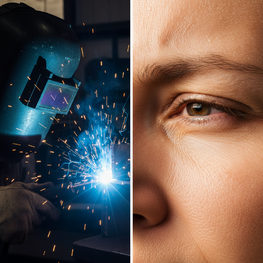 Arc Eye vs. Solar Radiation: Acute Ocular Photo-damage Risks