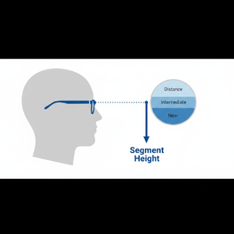 How Incorrect Segment Height Causes Progressive Lens Blurriness
