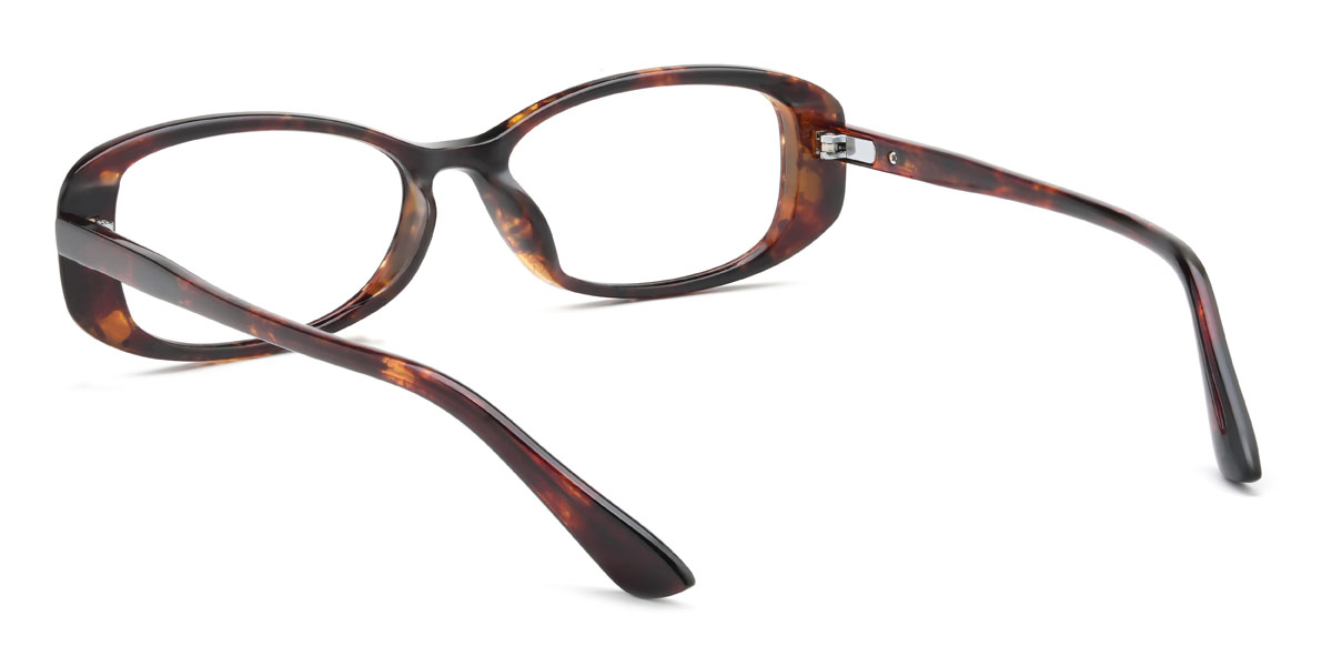 Tortoiseshell Wendy Glasses - Rectangle Glasses