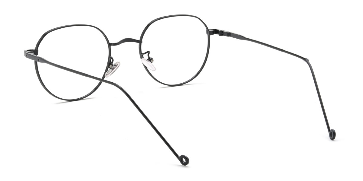 Black Kenneth Glasses - Oval Glasses