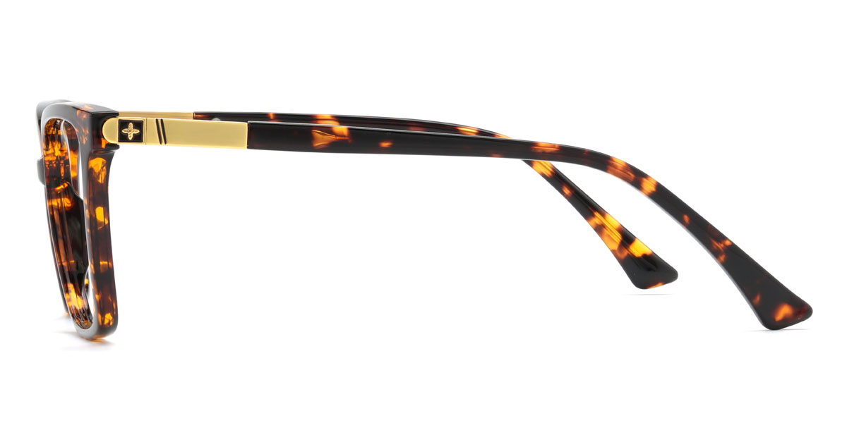 Tortoiseshell Jesus Glasses - Rectangle Glasses