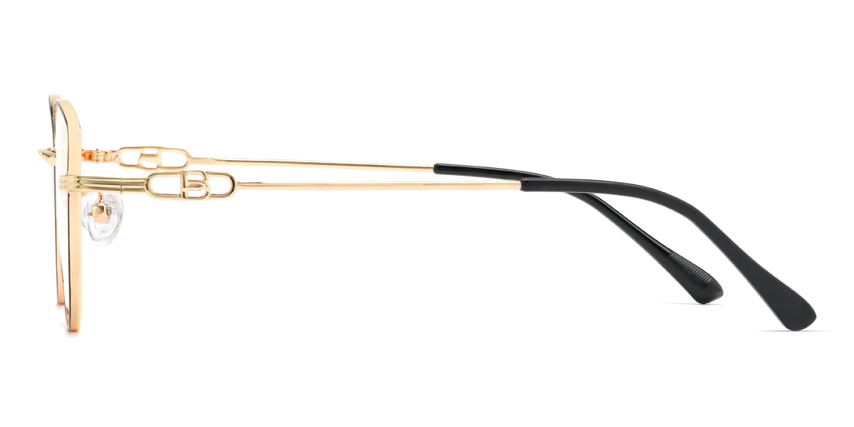 Gold Black Dorothea Glasses - Cat Eye Glasses