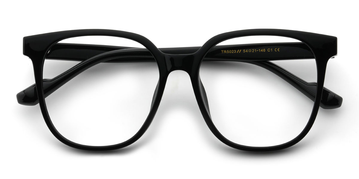 Black Vinson Glasses - Square Glasses