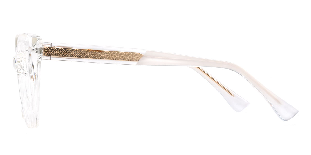 Clear Laura Glasses - Cat Eye Glasses
