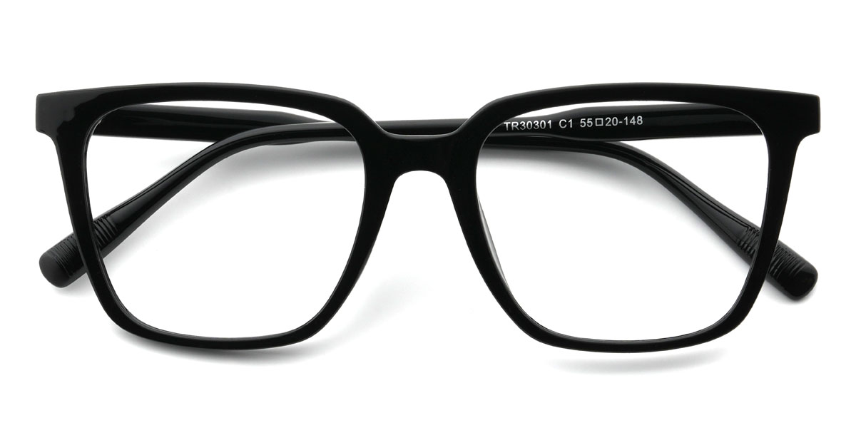Schwarz Willy Brille - Rectangle Glasses