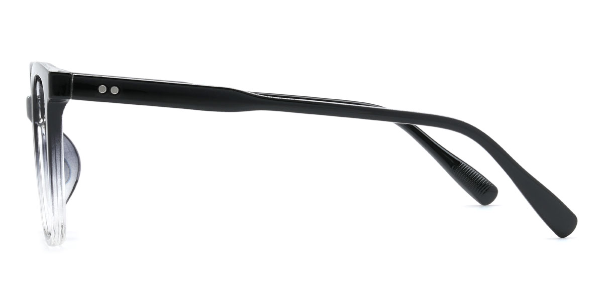 Gradient Black Willy Glasses - Rectangle Glasses