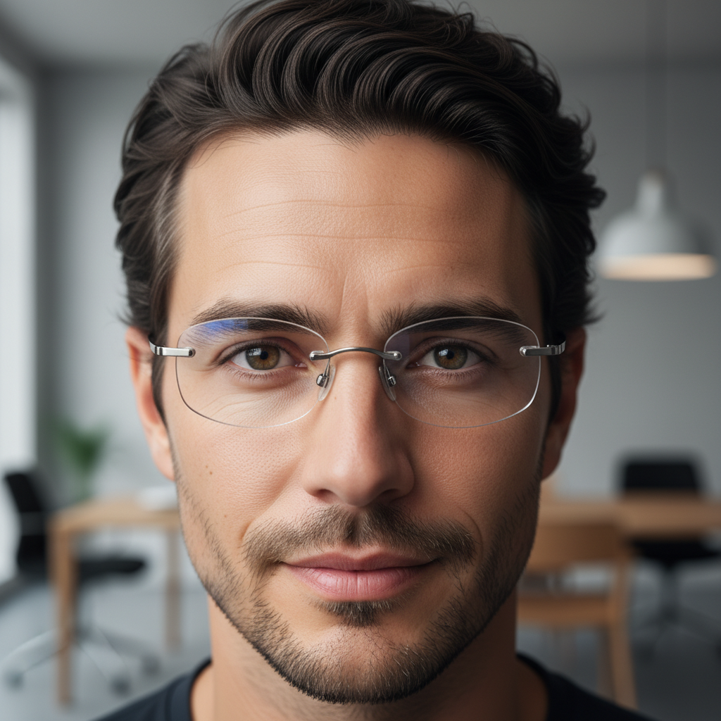 Rimless Frames for High Prescriptions: Material Choice Matters