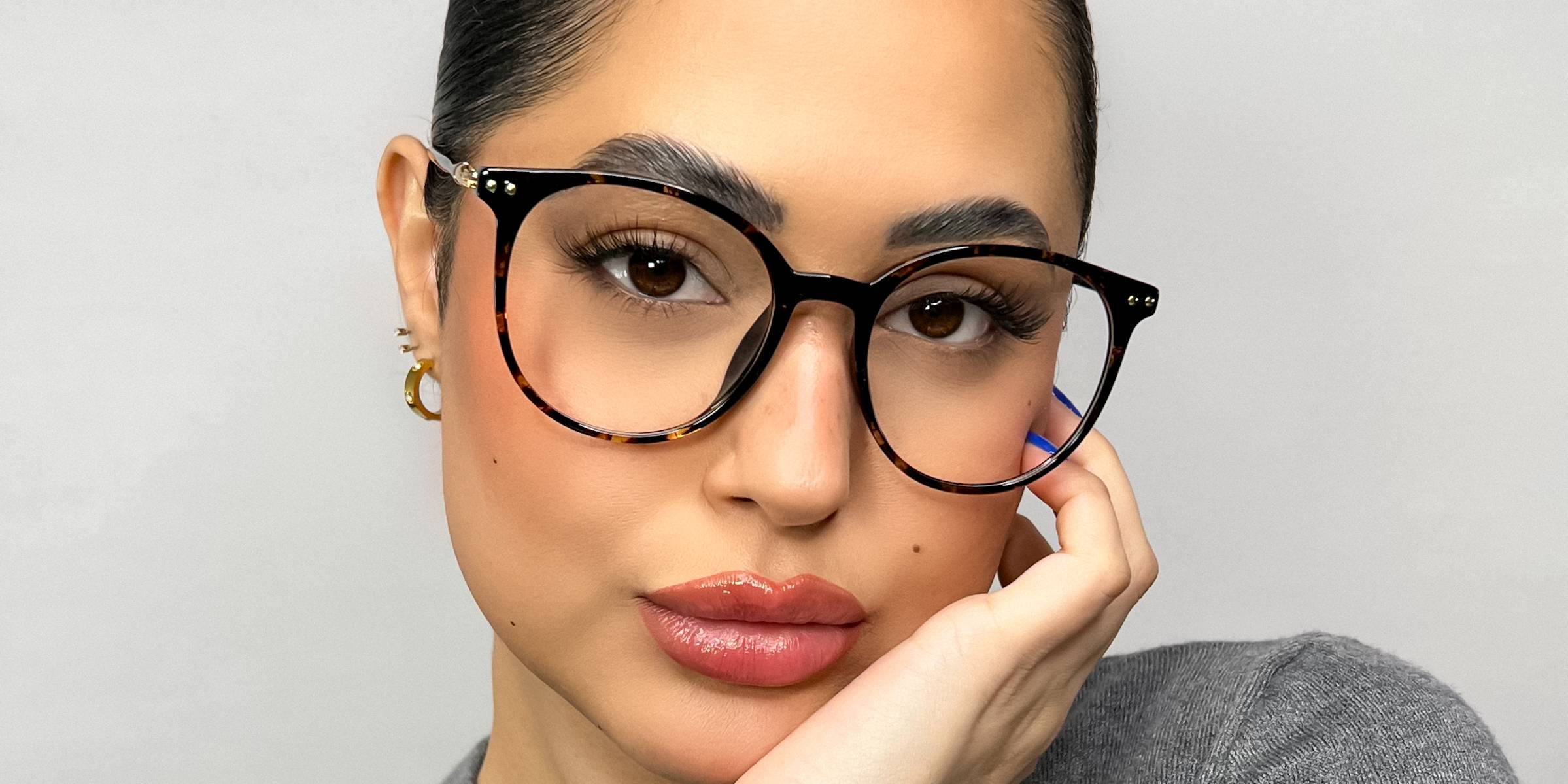 Tortoiseshell Hermione Glasses - Round Glasses