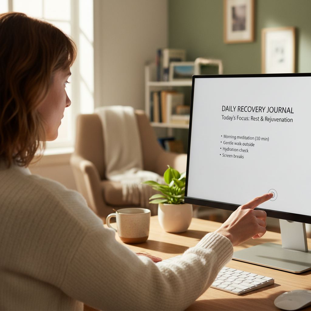 Optimal Screen Settings for Post-Op Eyes: Brightness & Contrast.