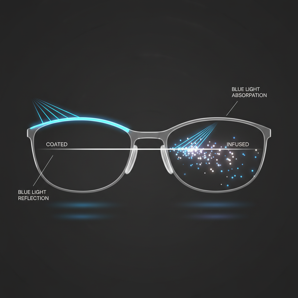 Infused vs. Coated Blue Light Lenses: Which Lasts Longer?