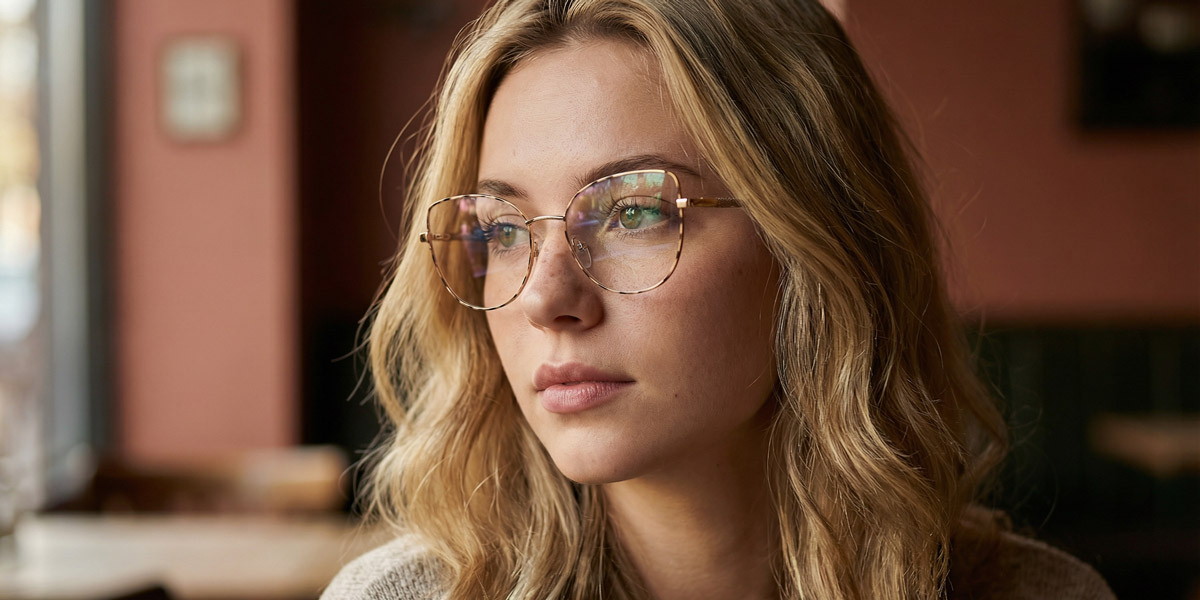 Gold Tortoiseshell Amiri Glasses - Cat Eye Glasses