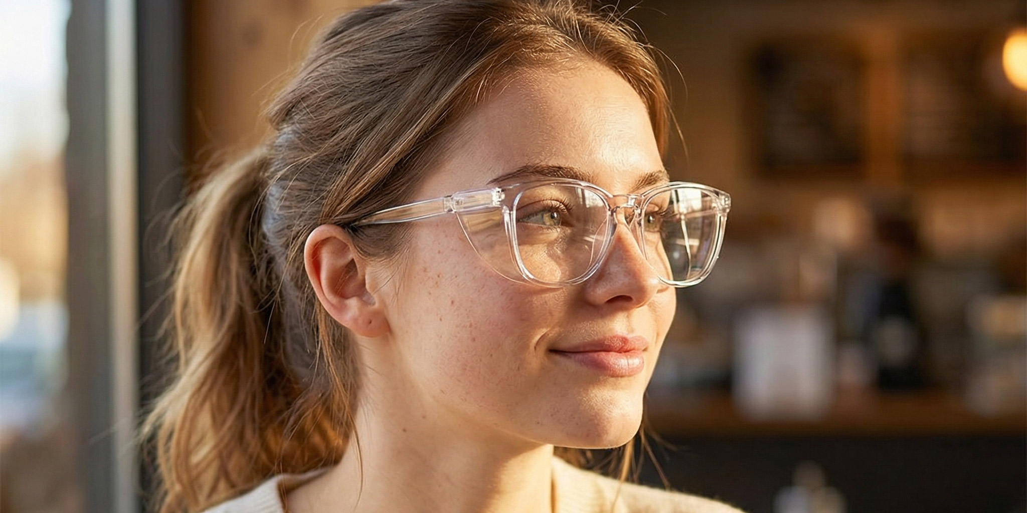 Clear Hanita Glasses - Safety Glasses
