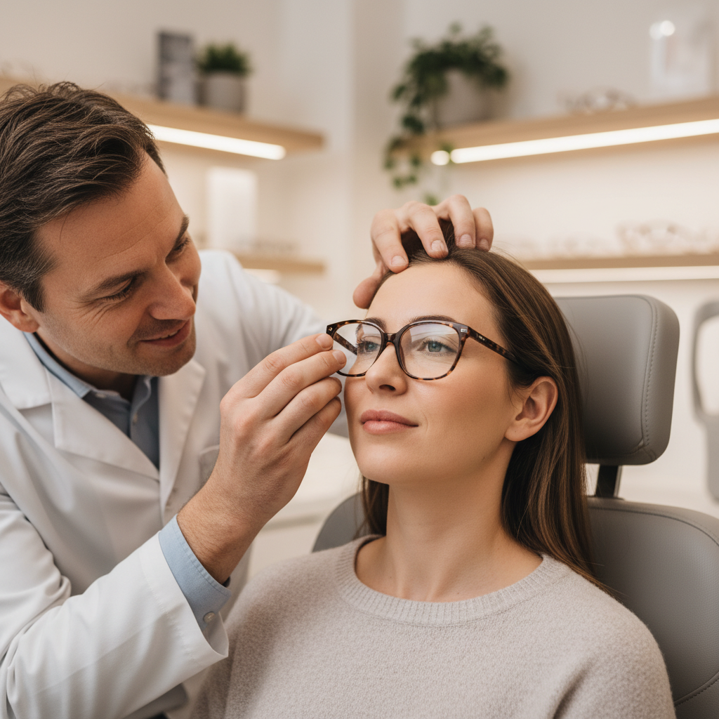 Nystagmus and Glasses: Finding the 'Null Point' for Sharper Sight