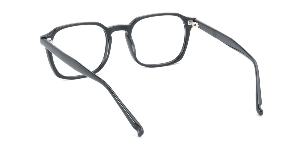 Black Terrell Glasses - Rectangle Glasses