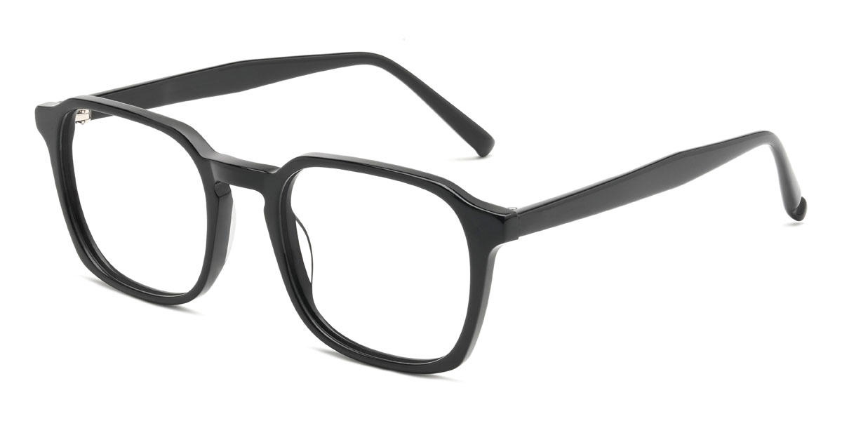 Black Terrell Glasses - Rectangle Glasses