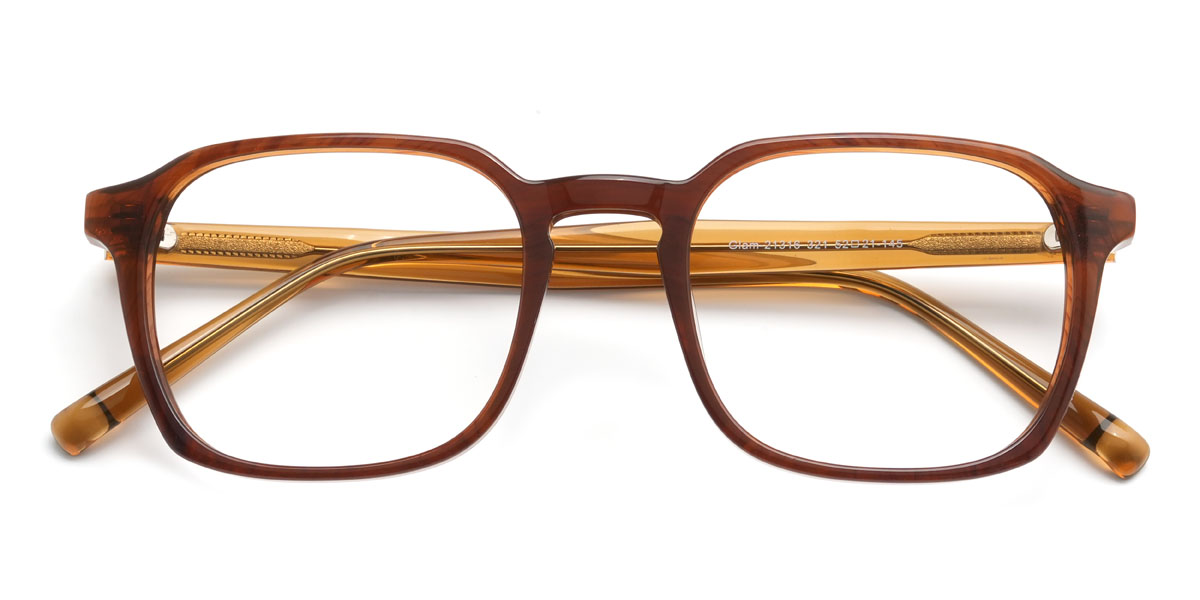 Brown Terrell Glasses - Rectangle Glasses
