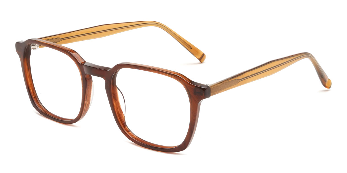 Brown Terrell Glasses - Rectangle Glasses