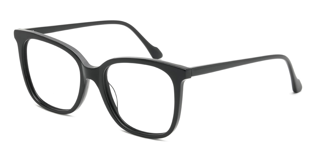 Black Bryant Glasses - Rectangle Glasses