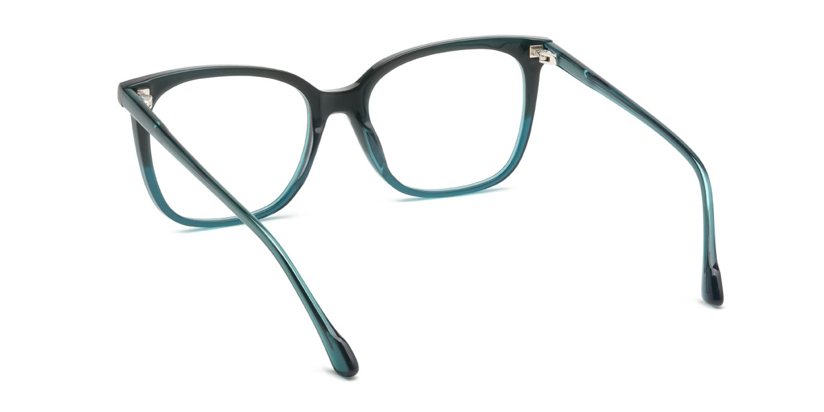 Gradient Cyan Bryant Glasses - Rectangle Glasses